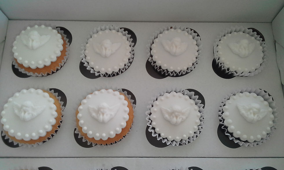 Cupcakes para Batizado