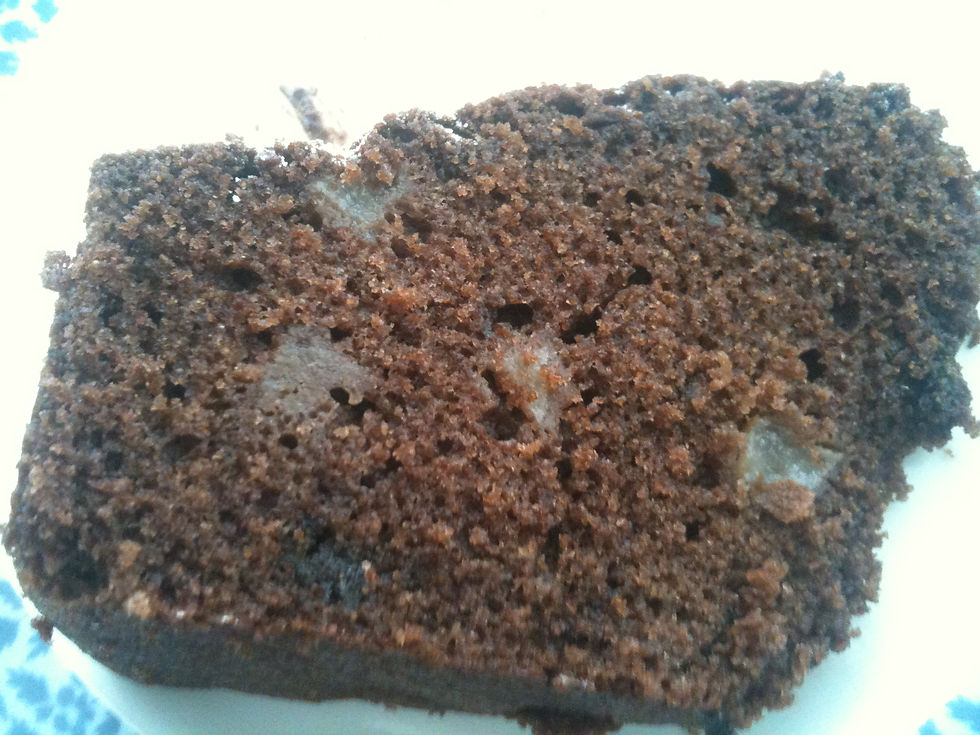 Miniatura: Bolo de Pera e Chocolate