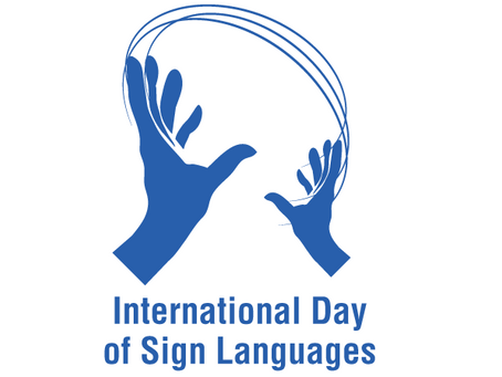 Happy International Day of Sign Language