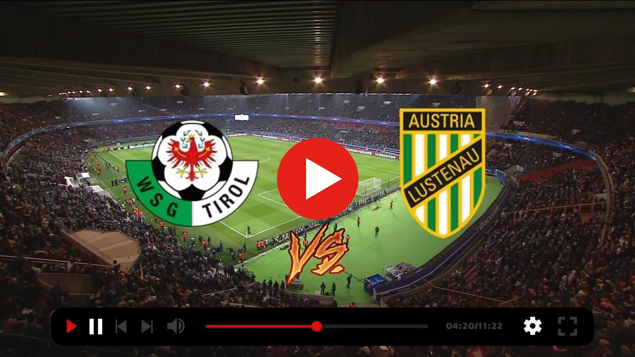 (((Fußball-))) WSG Tirol gegen Austria Lustenau im internet content media