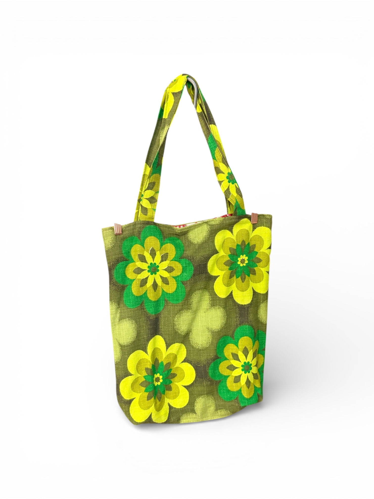 Vintage Fabric Tote Bag 
