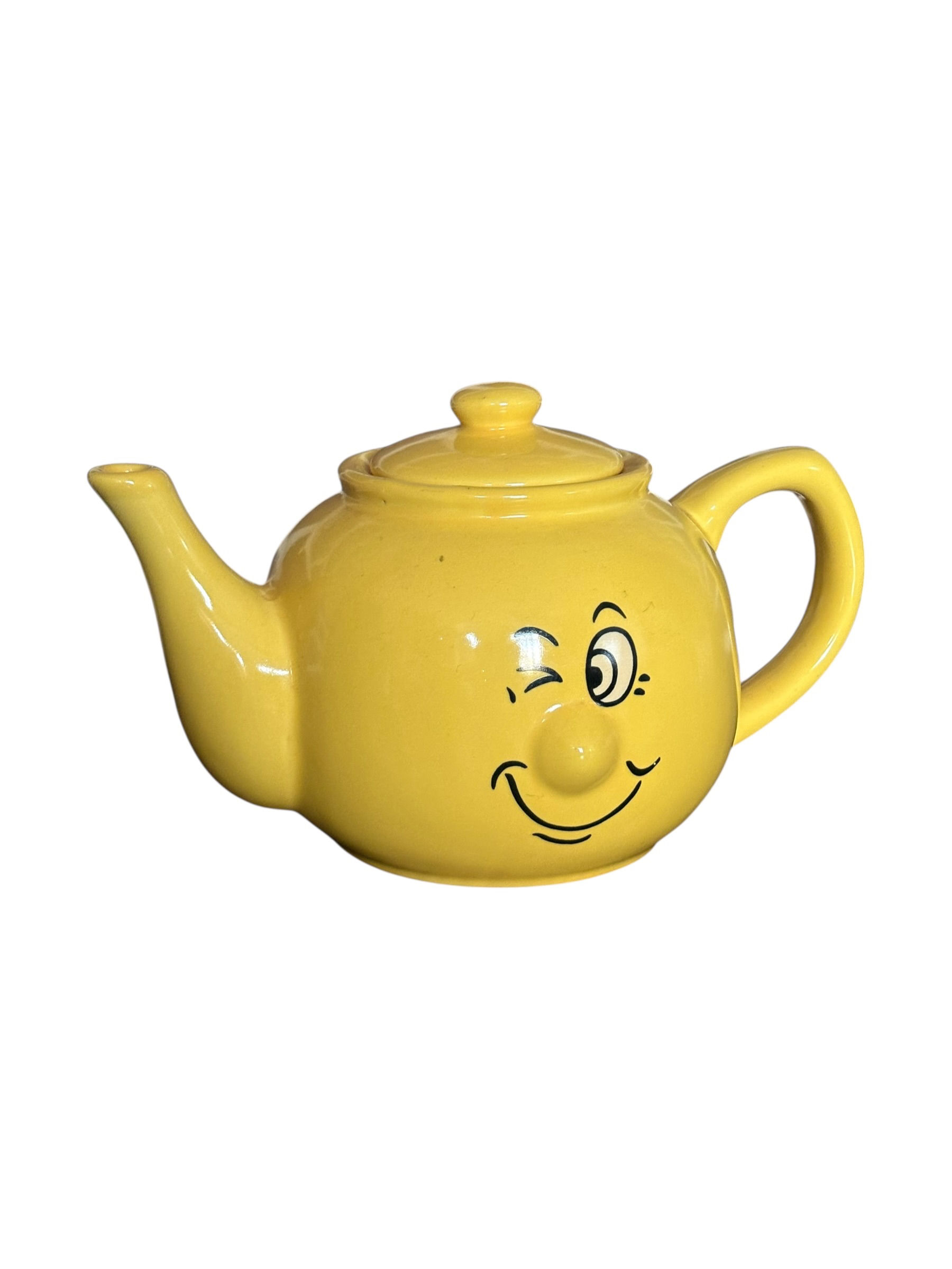 Yellow Smile Teapot 