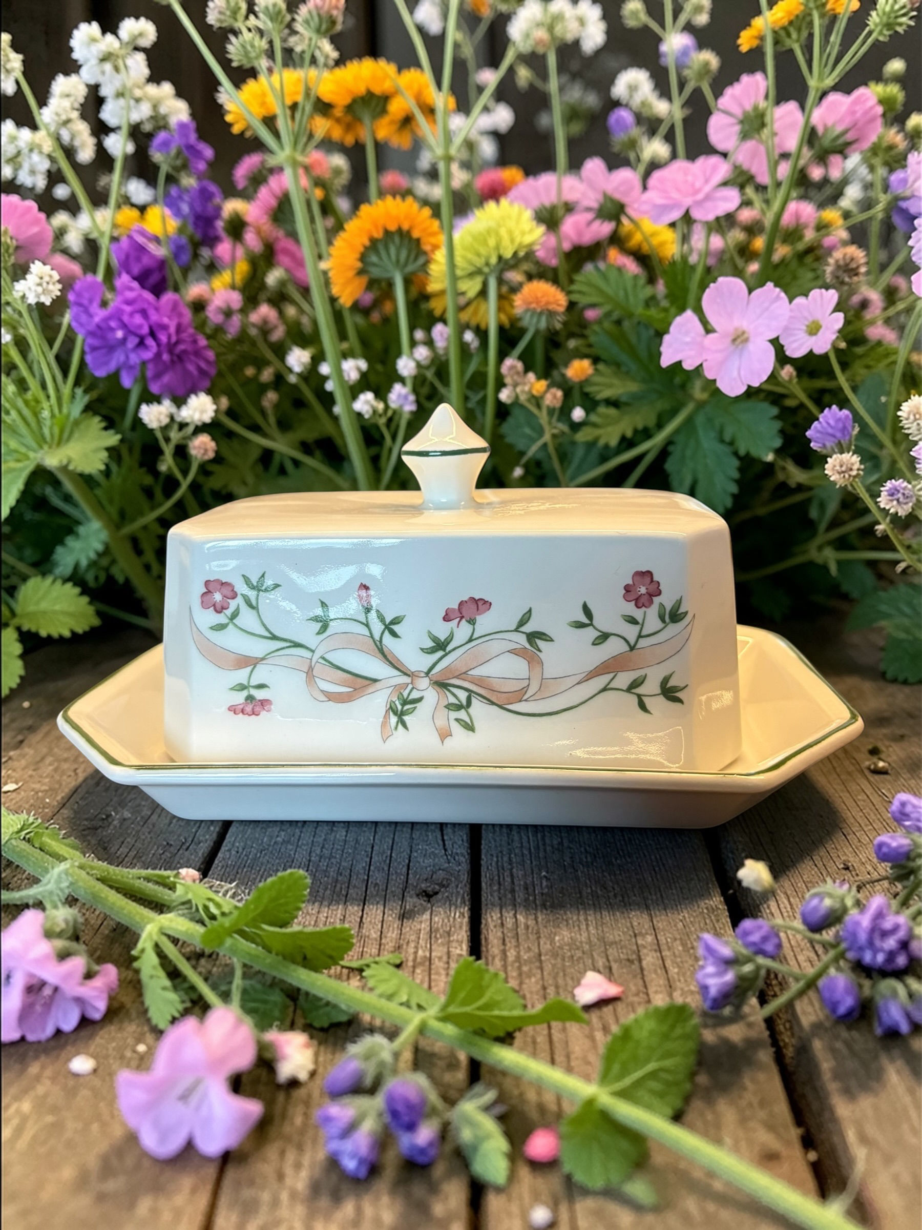 Eternal Beau Butter Dish 