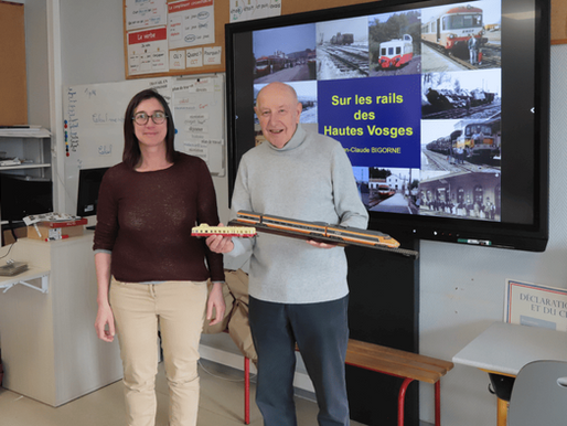 Remiremont - Les enfants sur les rails des Hautes-Vosges