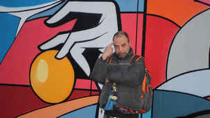 Epinal - Le graffeur Pro176 a dévoilé son oeuvre au Mur