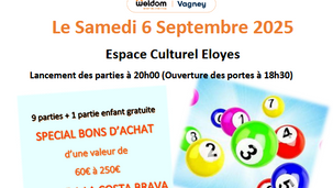 Eloyes – La Boule Saint-Nab’ vous donne rendez-vous pour son Super Loto