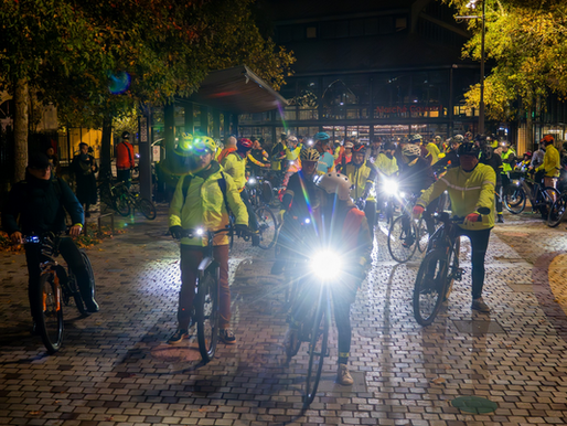 Épinal - Franc succès pour la balade cycliste lumineuse