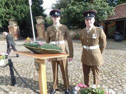 Commemoration To Honour Captain Archie White VC.Boroughbridge 025