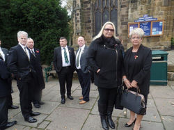 Kenny McGraths Funeral.Guisbrough Priory Wed 1st Nov 2017 006