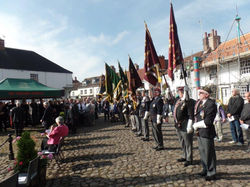 Commemoration To Honour Captain Archie White VC.Boroughbridge 086
