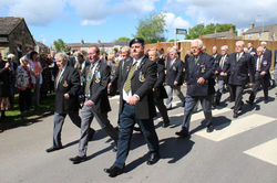 Green Howards Richmond Sunday.Richmond,Sun 14th May 2017 095