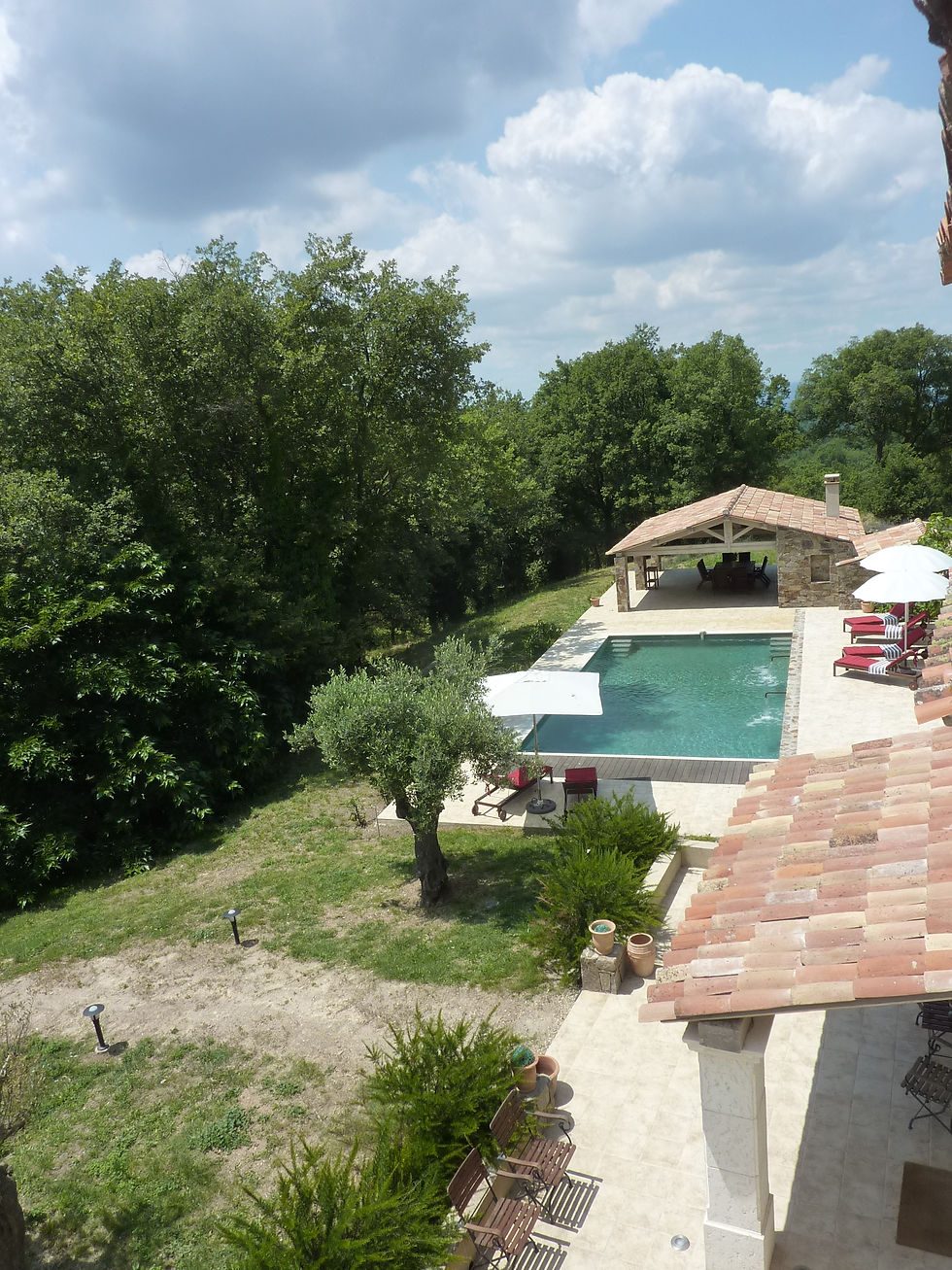 a view from the "Summerwind" balcony