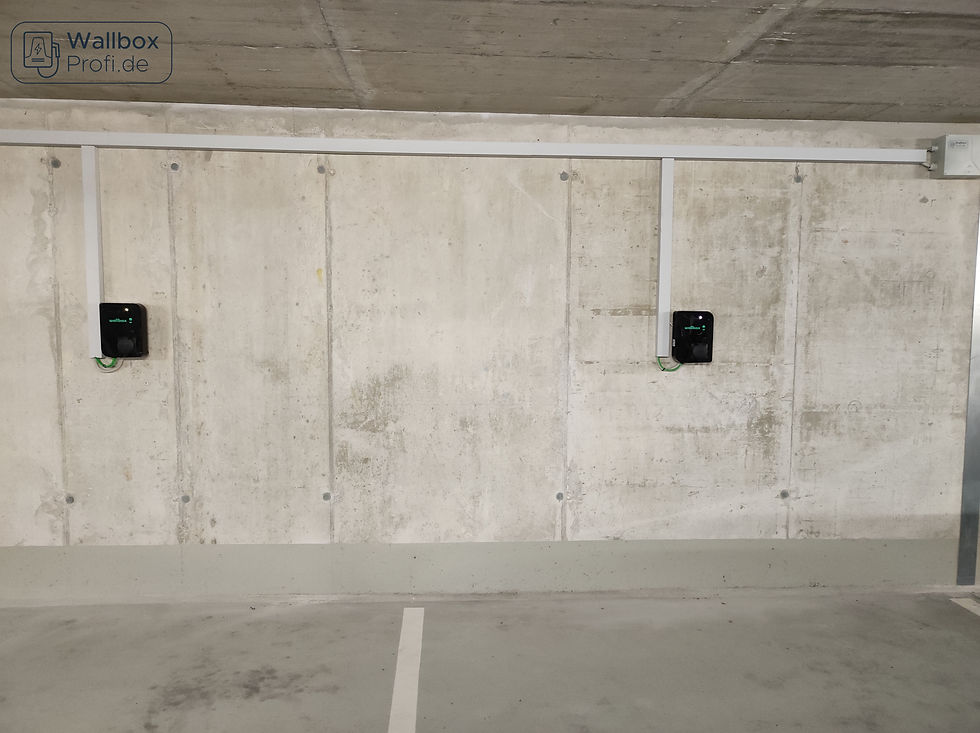 Installation Ladeinfrastruktur für 45 Ladestationen