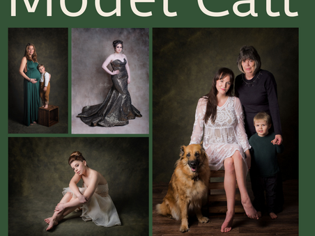 MODEL CALL PHOTOSHOOT