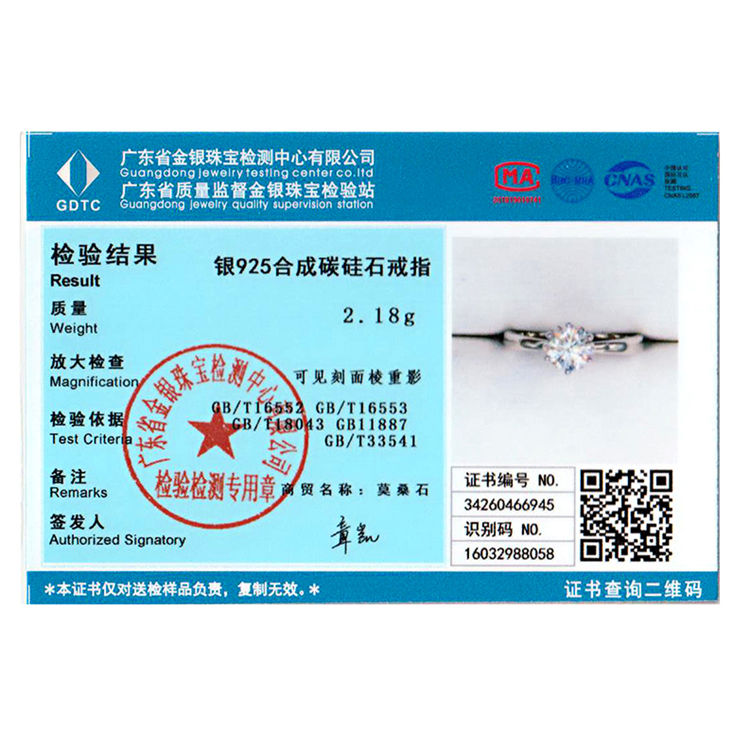 BAMOER 0.8CT Round Moissanite 14K Gold Plated Ring for Women D Color VVS1 EX Lab