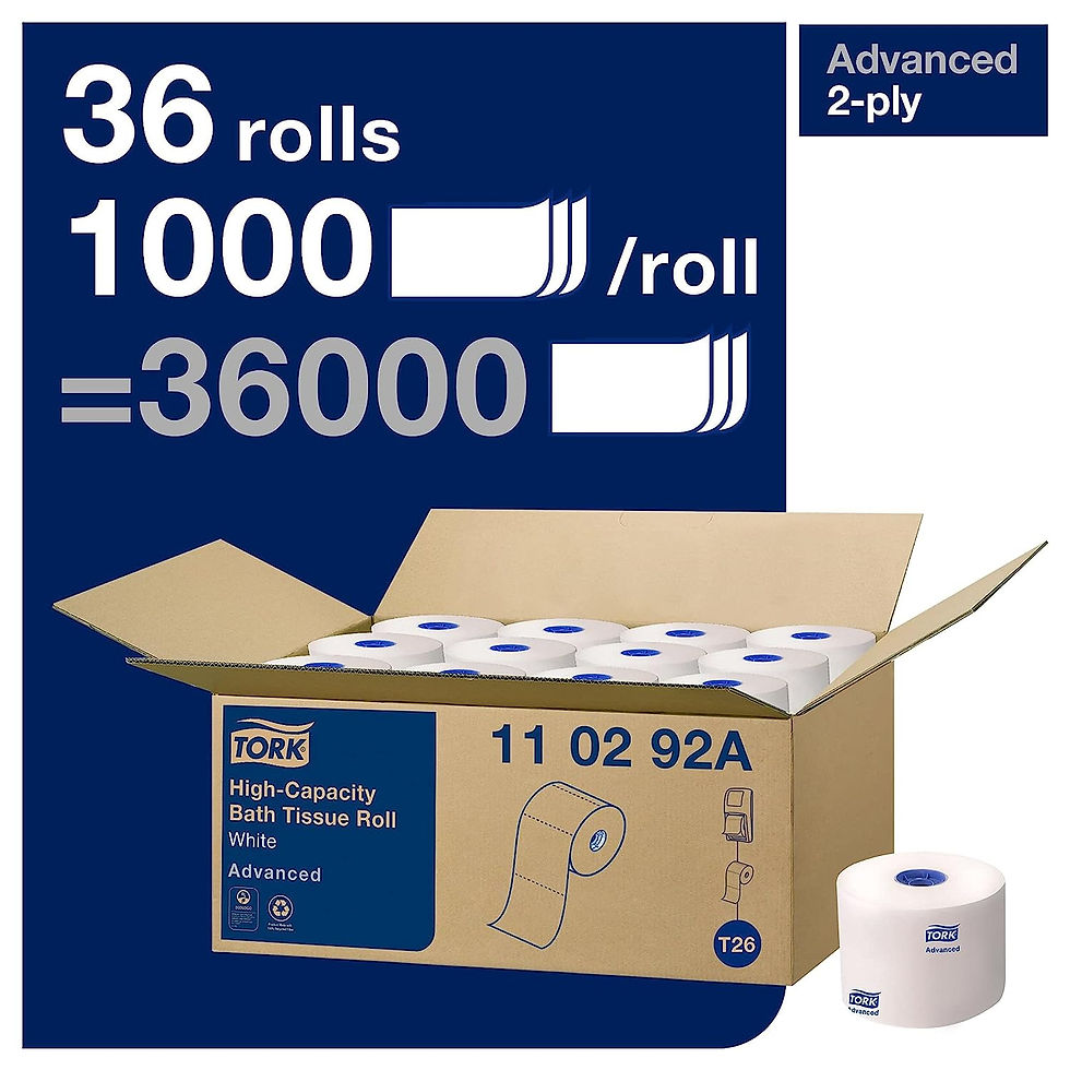 Thumbnail: Tork Advanced 110292A High Capacity Bath Tissue Roll, 2-Ply