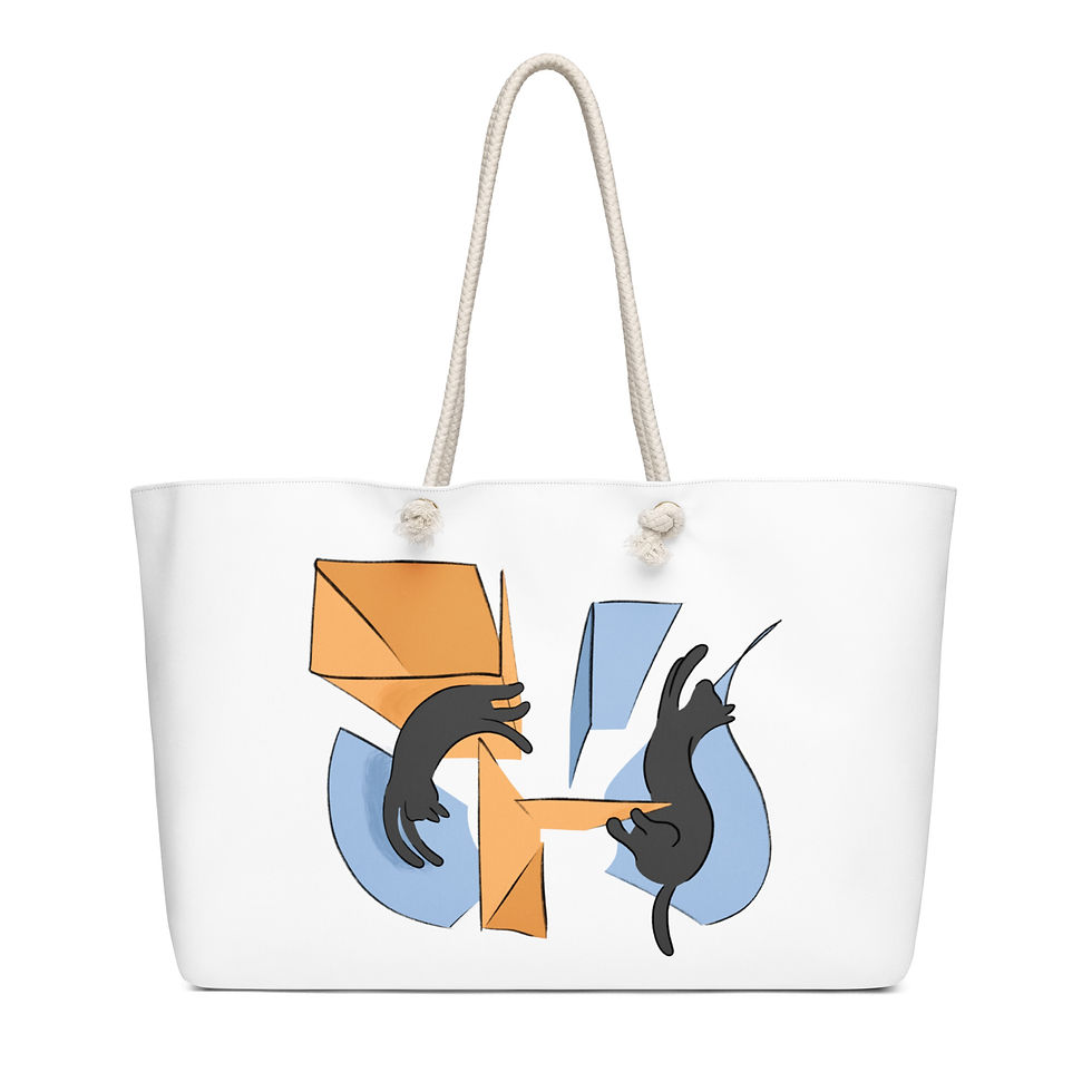 Thumbnail: Cat Gymnastics Weekender Tote