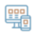Illustration représentant la gamme de service Site web.