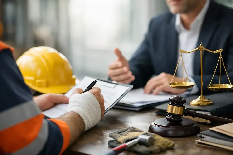 9 direitos após acidente de trabalho que você tem