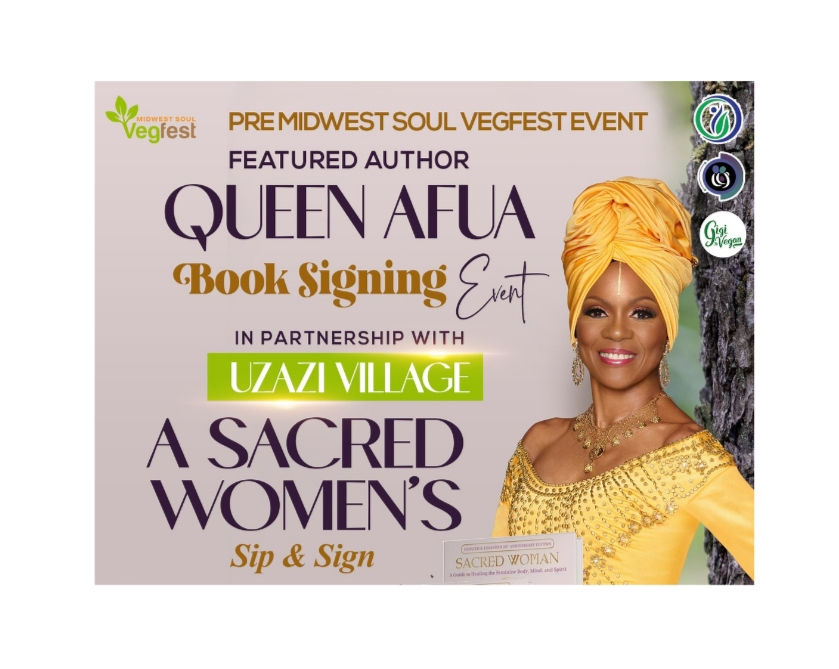 Book Signing "Queen AFUA" A SACRED WOMEN"S