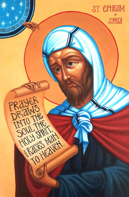 St. Ephraim the Syrian Icon - Anna Poloz Icons