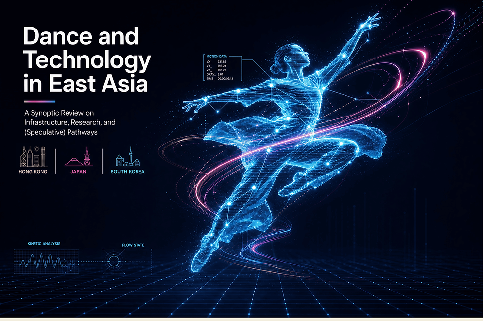 [Eng] Dance and Technology in East Asia: A Synoptic Review on Infrastructure, Research, and (Speculative) Pathways Across Hong Kong, Japan, and South Korea