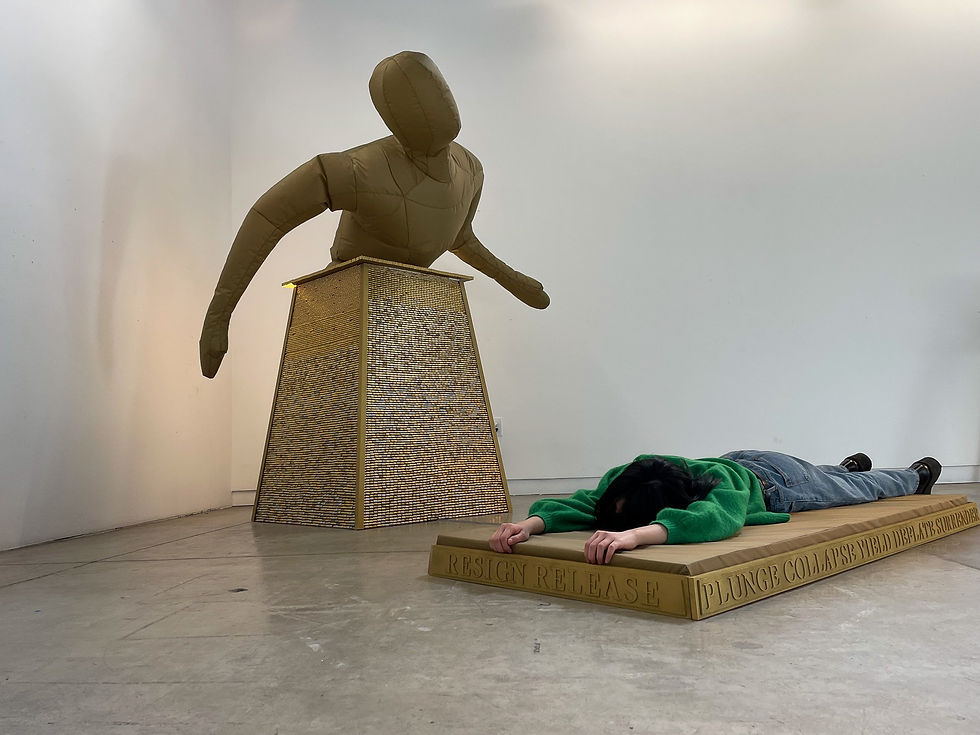 Monumental Death (2022) by Kate Ladenheim / Photo provided by Zelia ZZ Tan