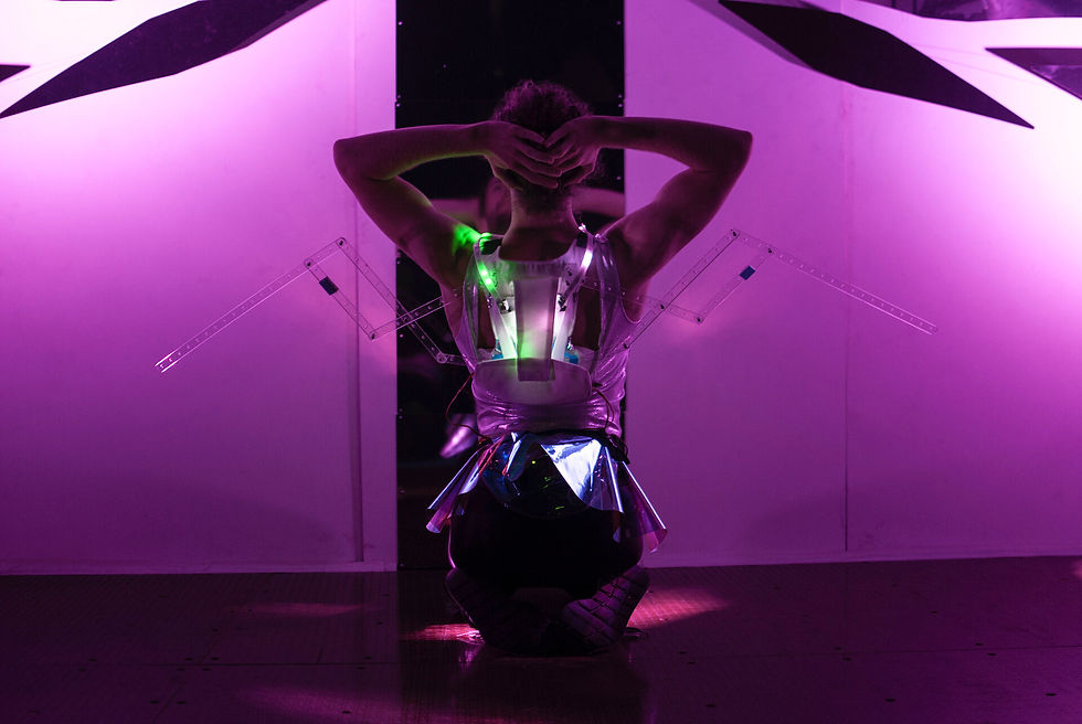 Babyface (2019), a performance and installation by Kate Ladenheim / Photo provided by Zelia ZZ Tan