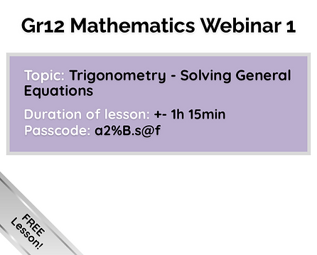 Empowering South African matric learners through Top Tier Tuition's national webinars.
