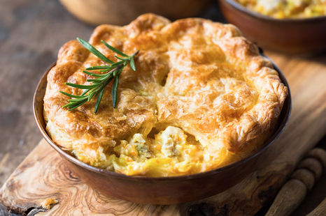 One-Skillet Chicken Pot Pie