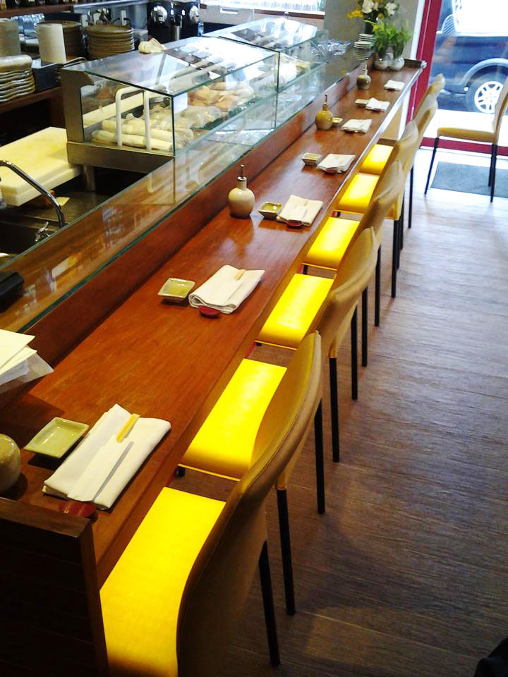 Bancada de Restaurante Japonês