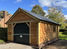 Oak frame one bay bespoke garage