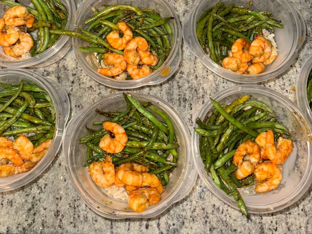 Shrimp & Asparagus Meal Prep