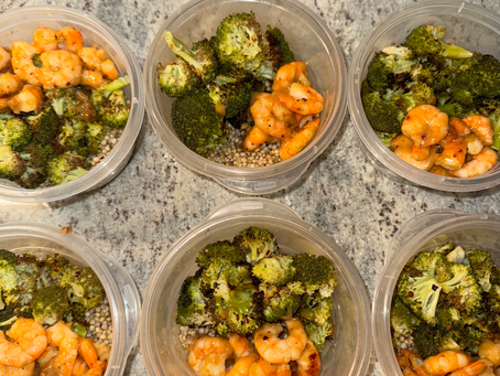 Honey Garlic Shrimp & Broccoli + Sorghum