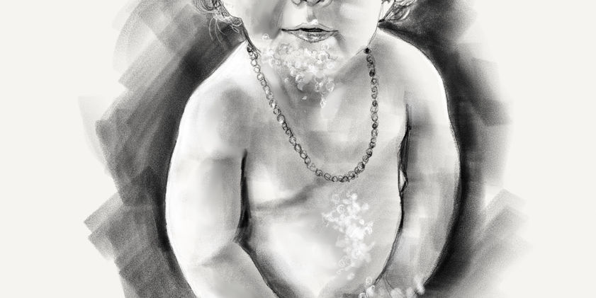 crayonné, Appli numérique, tirage papier, portrait sur demande