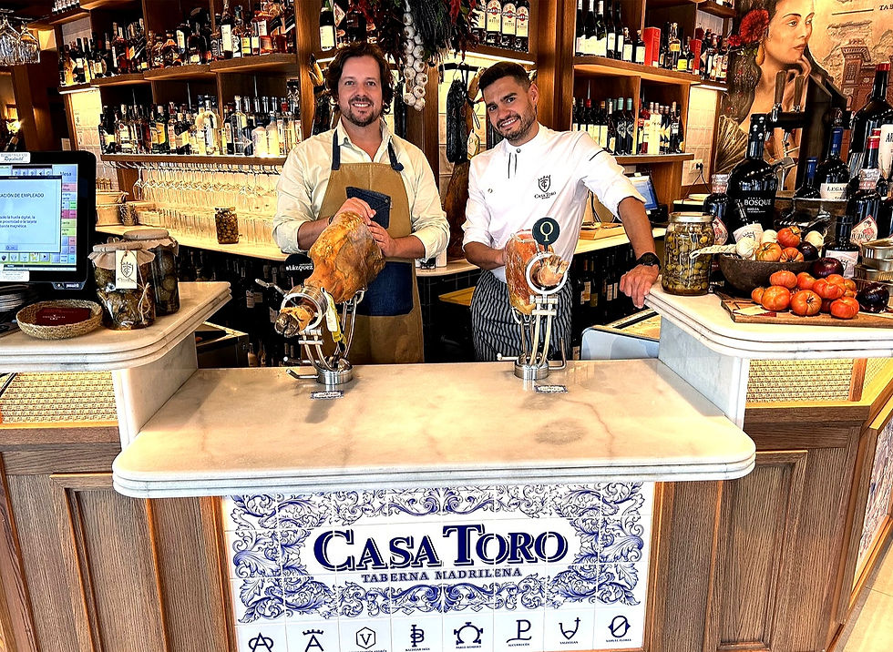 Cesar Molero y Fran Porras