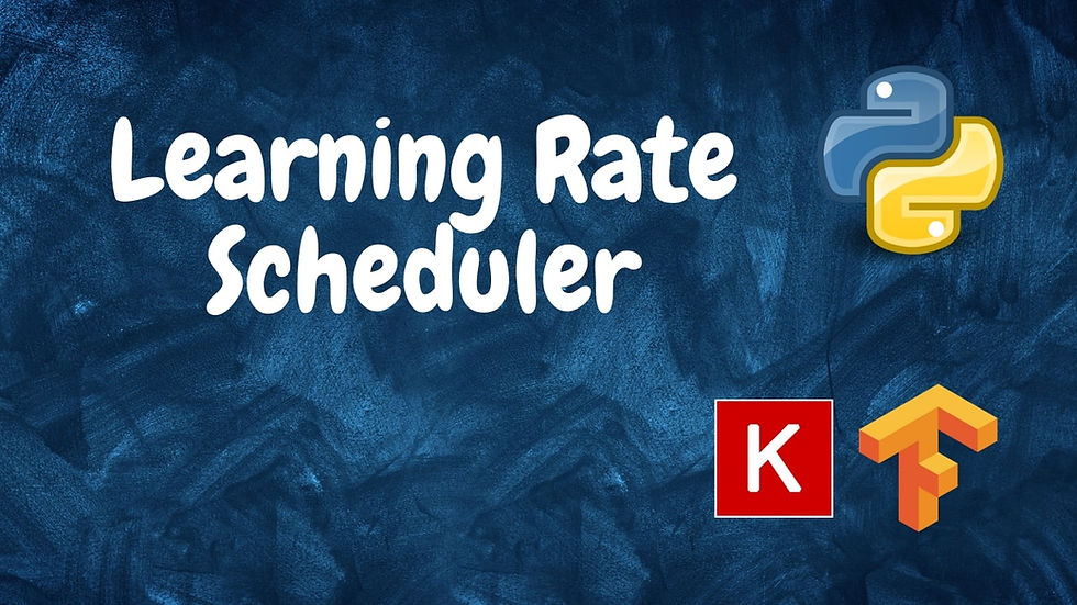 Learning Rate Scheduler