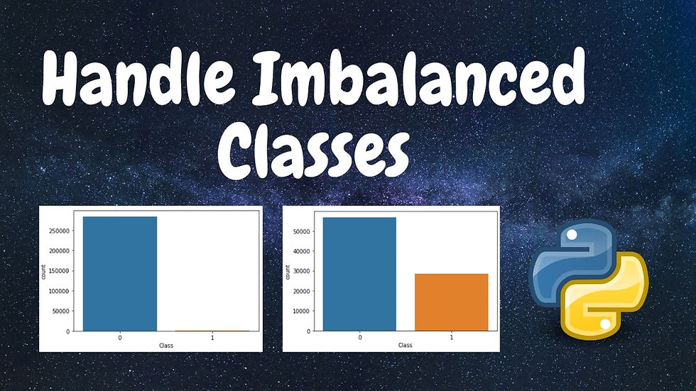 Handling Imbalanced Classes in Dataset