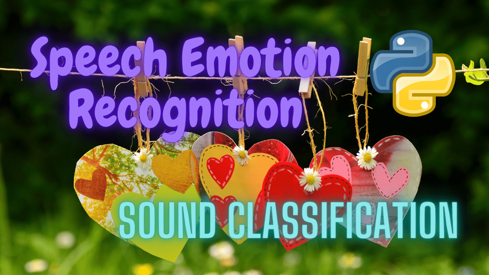 Speech Emotion Recognition using Python Sound Classification Deep