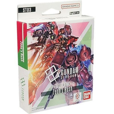 Gundam Card Game: Starter Deck - ZEON'S RUSH
