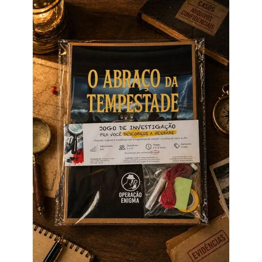O Abraço da Tempestade - Jogo de Investigação