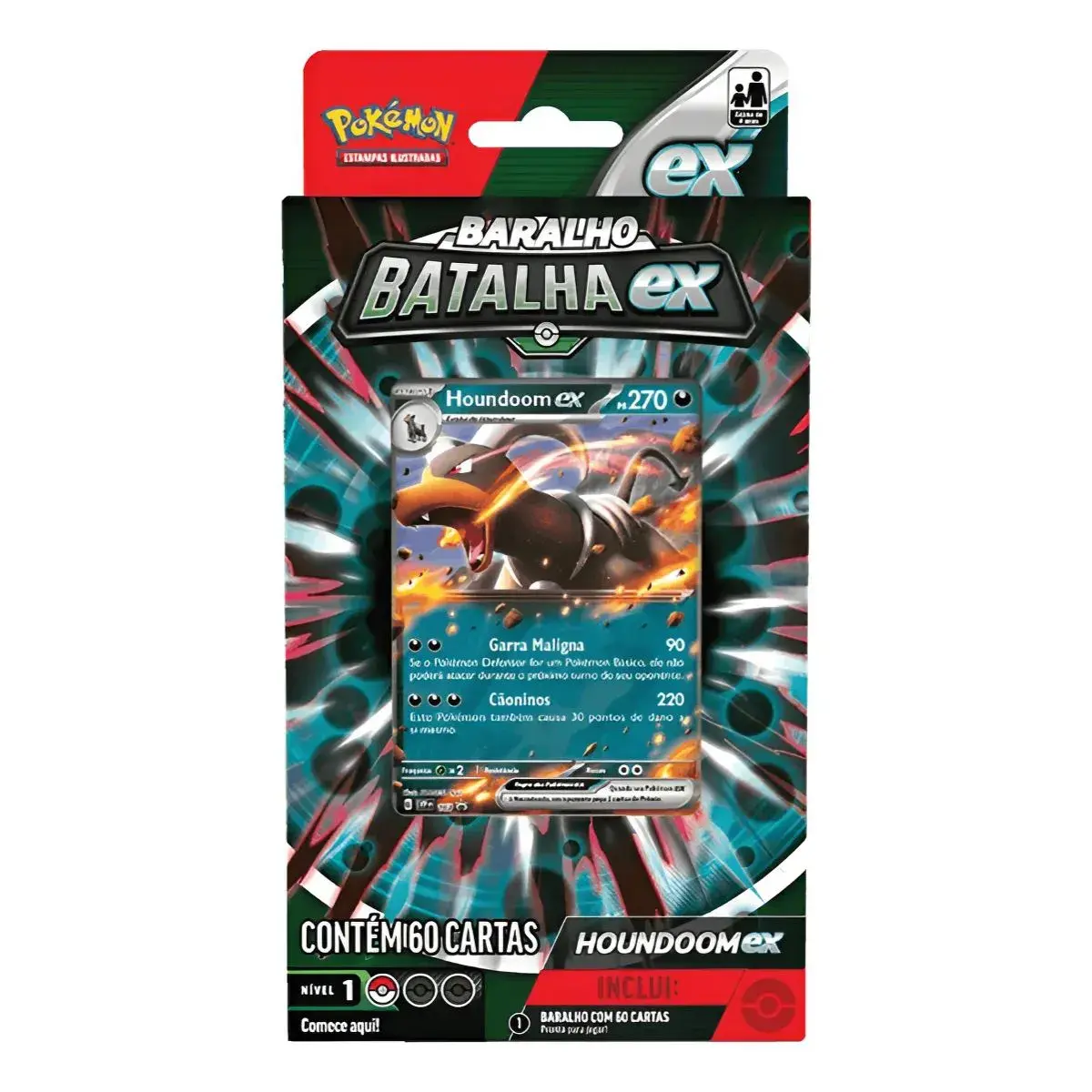 Pokémon - Baralho de Batalha - Houndoom EX