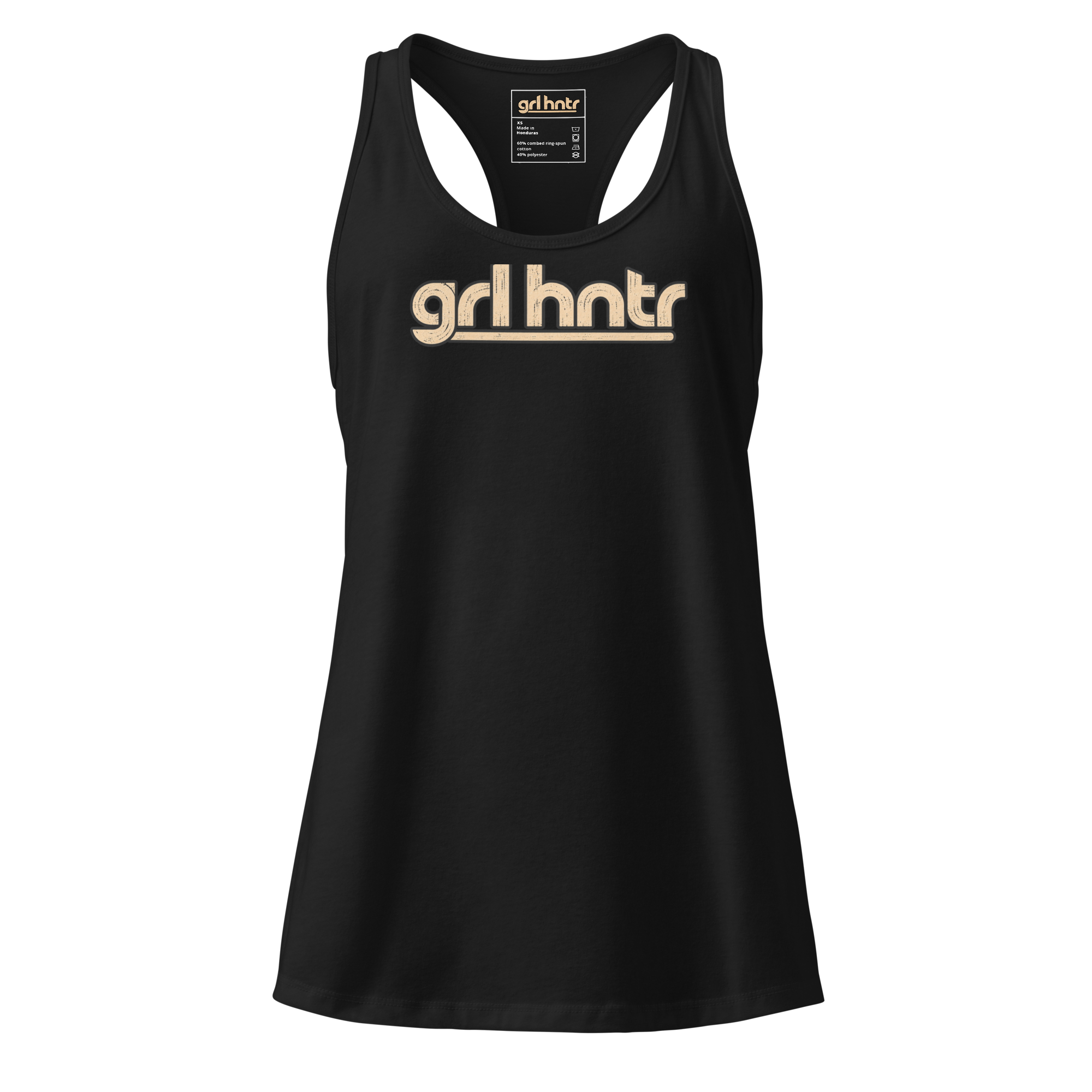 grl hntr | women’s racerback tank