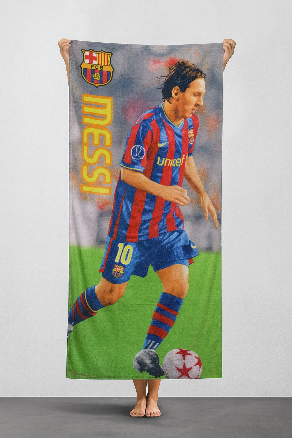 منشفة رياضية ليونيل ميسي @