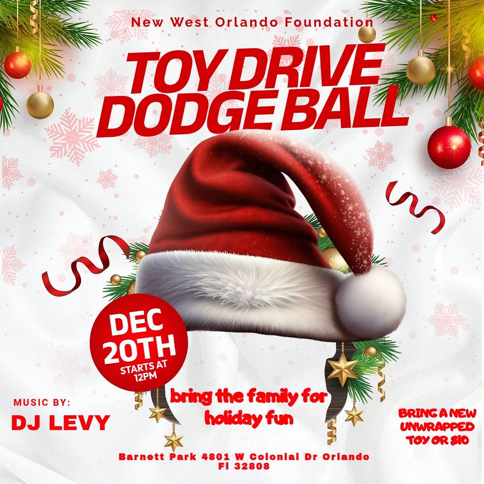 Toy Drive/Dodge Ball Game