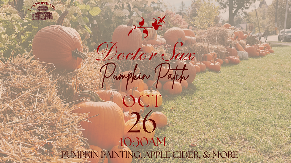 Doctor Sax Pumpkin Patch 