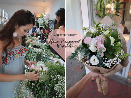 Flower Arrangement Workshop with Abetterflorist