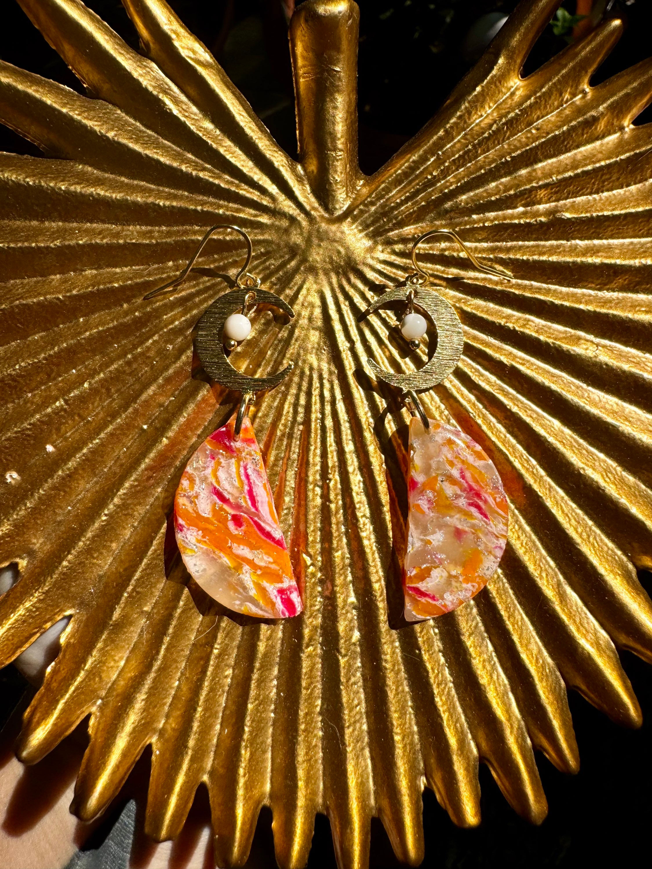 Desert Waves Collection Moon Rising Earrings