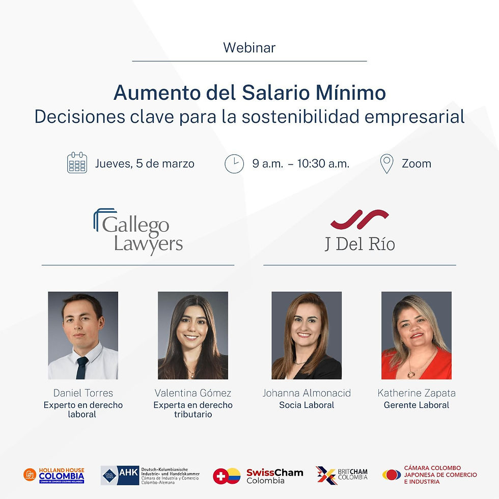 𝗪𝗲𝗯𝗶𝗻𝗮𝗿: ¿Cómo tomar decisiones frente al aumento del salario mínimo 2026 tras su suspensión provisional?