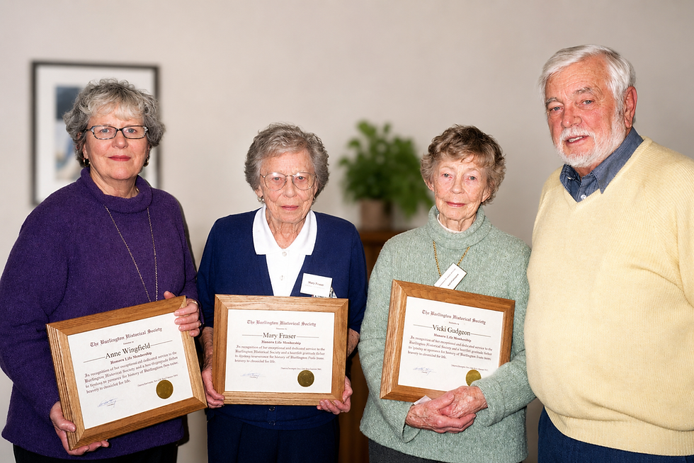 Lifetime BHS Membership Presentation